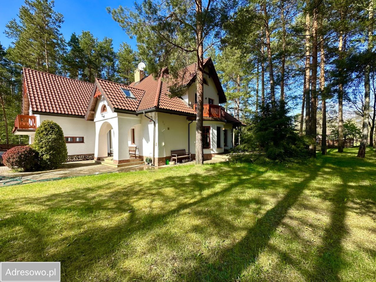 dom wolnostojący, 7 pokoi Warszawa Anin, ul. Bylicowa. Zdjęcie 1