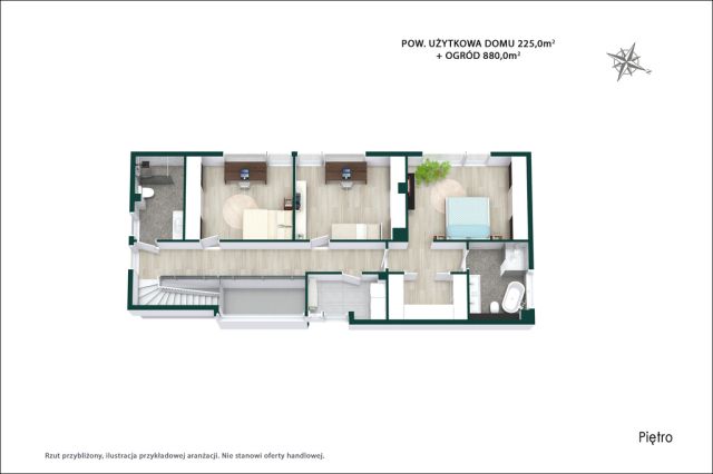 dom wolnostojący, 5 pokoi Józefów, ul. Orzechowa. Zdjęcie 33