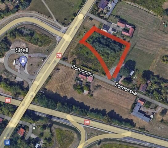 Działka budowlana Gliwice, ul. Pomorska. Zdjęcie 1