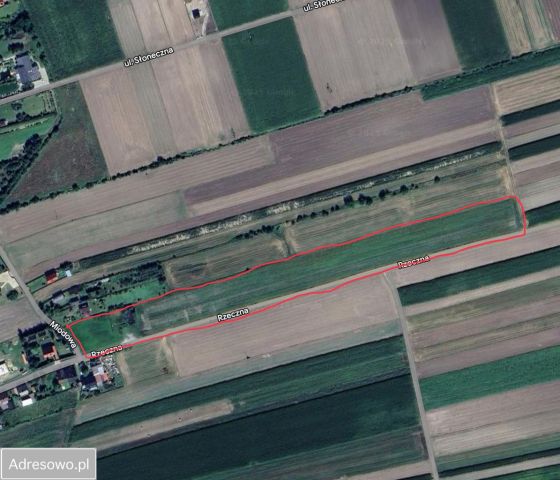 Działka rolno-budowlana Uniejów, ul. Rzeczna. Zdjęcie 1