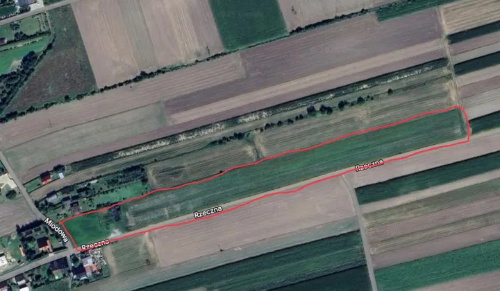 Działka rolno-budowlana Uniejów, ul. Rzeczna