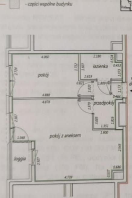 Mieszkanie 2-pokojowe Kraków Mistrzejowice, os. Piastów. Zdjęcie 10