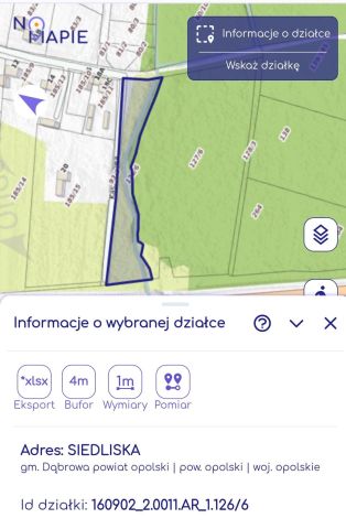Działka budowlana Siedliska, ul. Kasztanowa. Zdjęcie 1