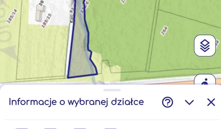 Działka budowlana Siedliska, ul. Kasztanowa