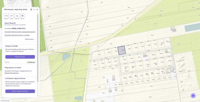 Działka budowlana Borek. Zdjęcie 1