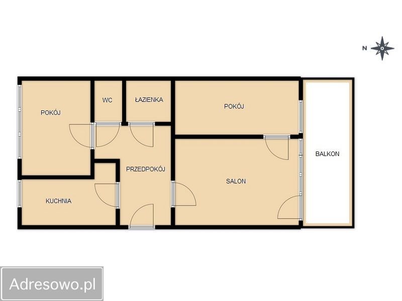 Mieszkanie 3-pokojowe Lublin Czechów, ul. Żelazowej Woli. Zdjęcie 11