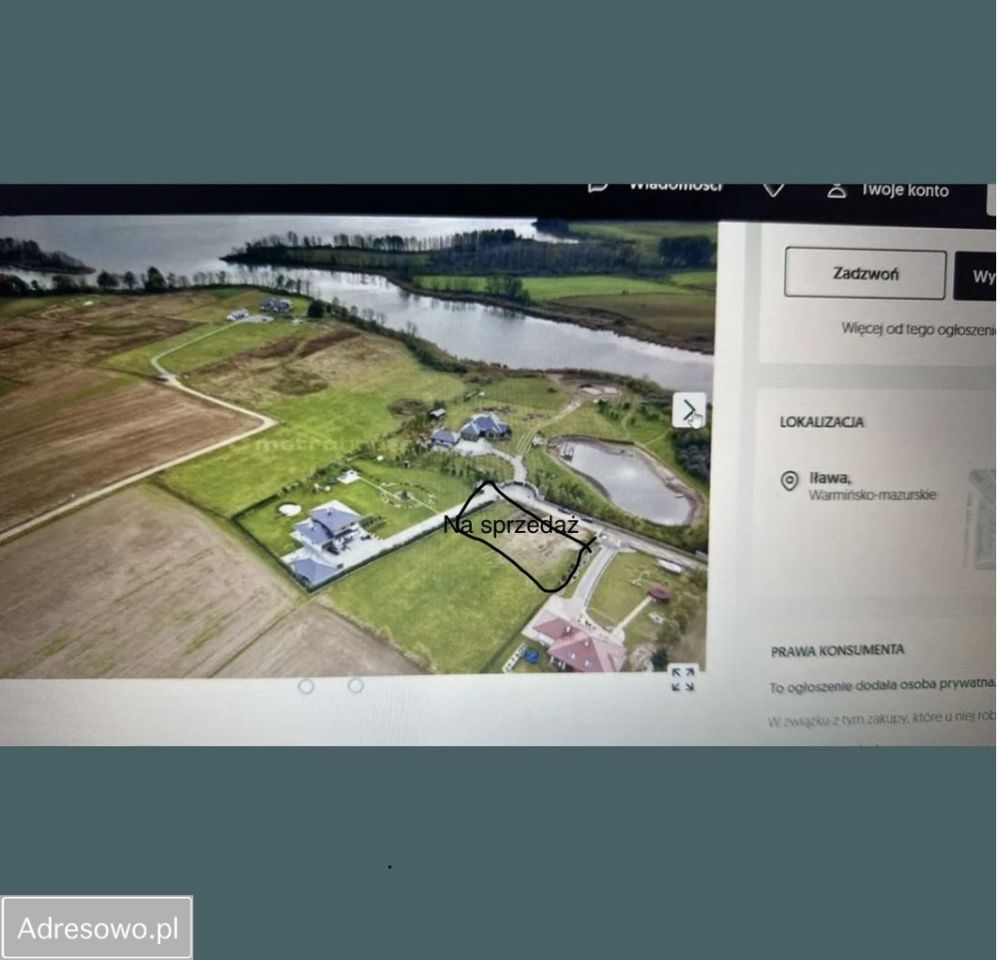 Działka budowlana Kamień Mały. Zdjęcie 4