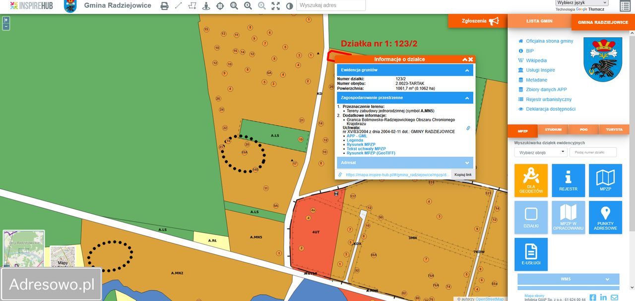 Działka budowlana Tartak Brzózki, ul. Leśna. Zdjęcie 4