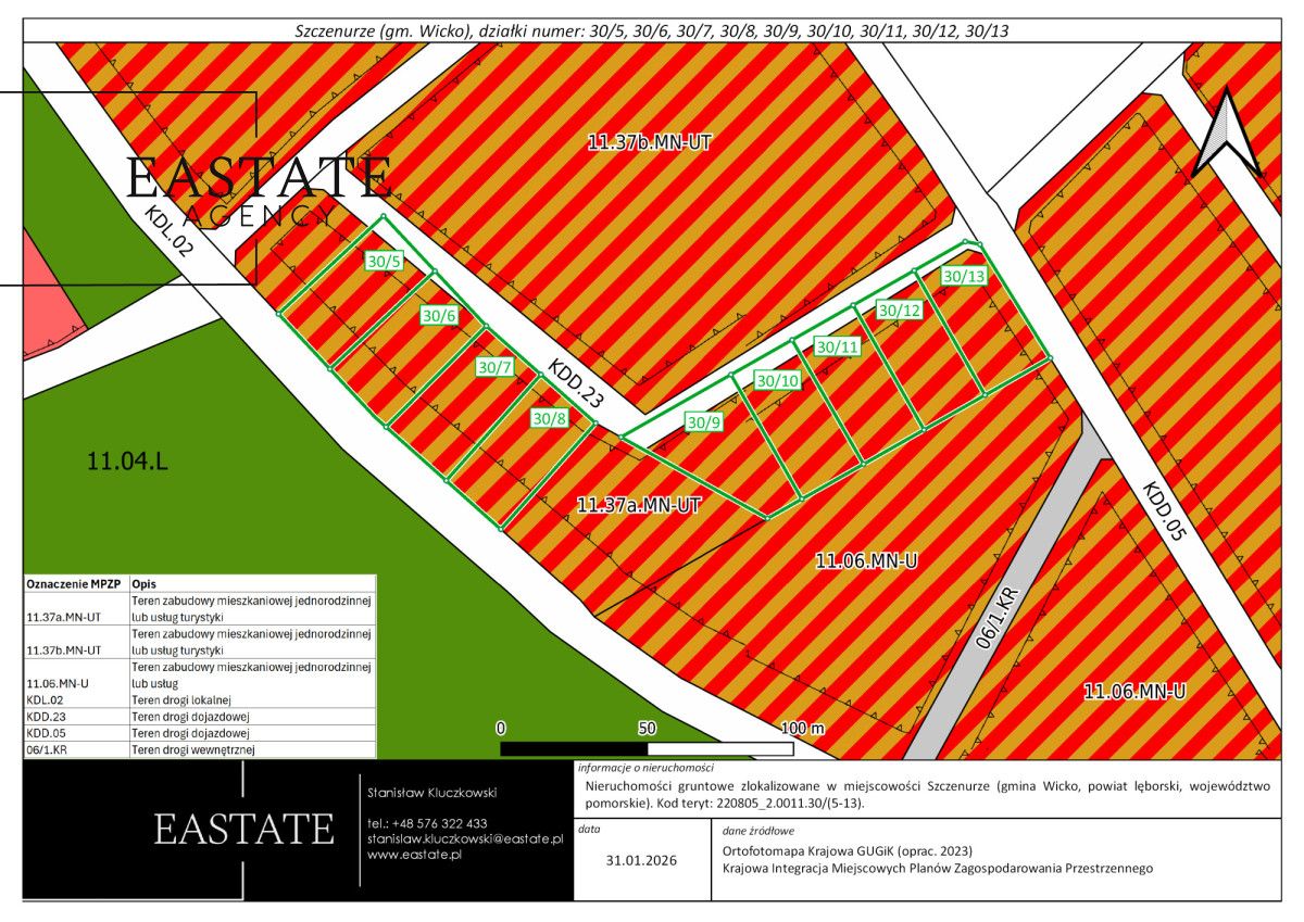 Działka budowlana Szczenurze. Zdjęcie 5
