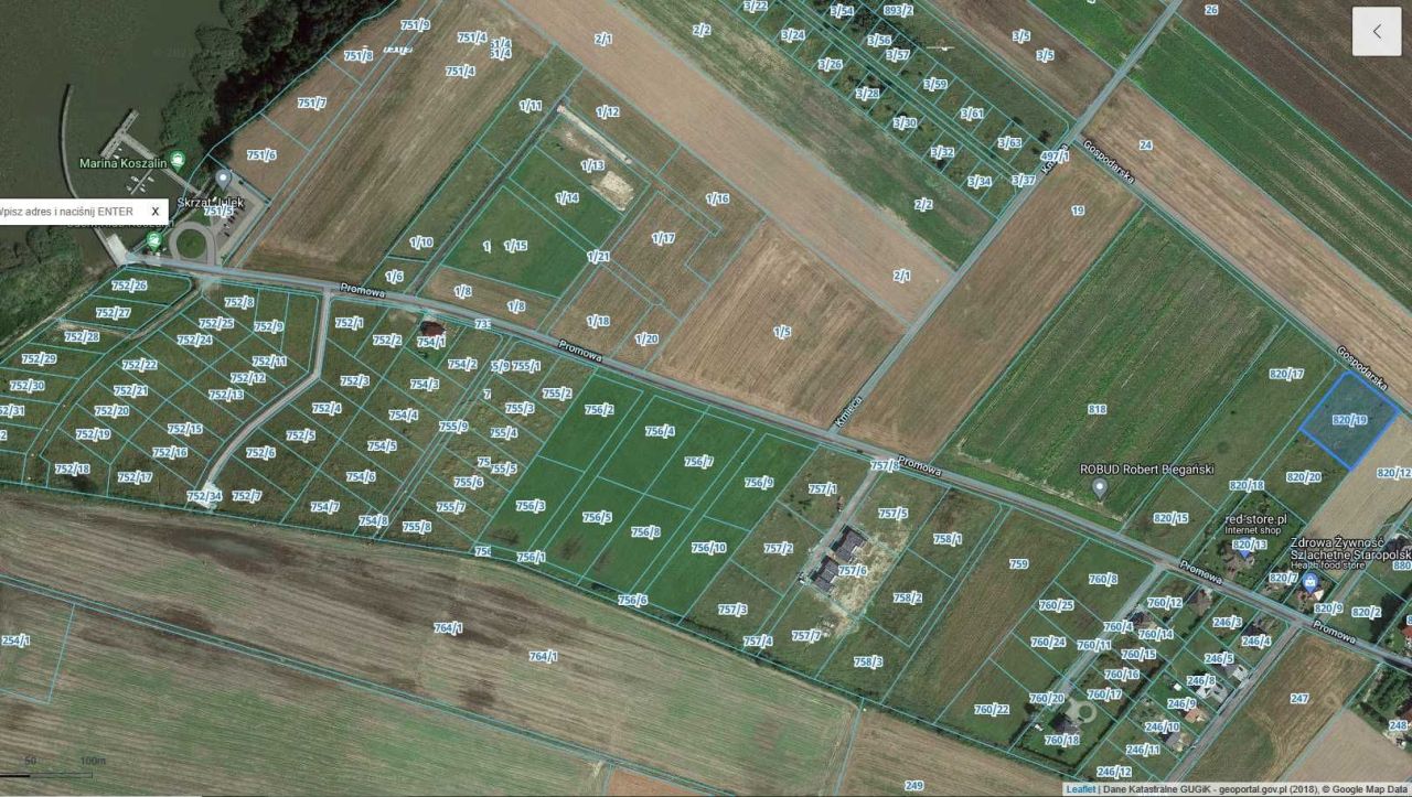 Działka budowlana Koszalin Jamno, ul. Promowa. Zdjęcie 2