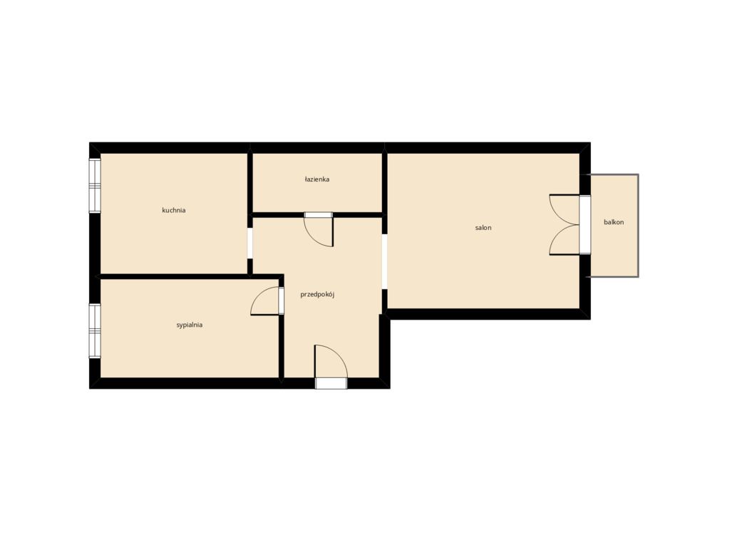 Mieszkanie 2-pokojowe Kalisz, ul. Braci Niemojowskich. Zdjęcie 11