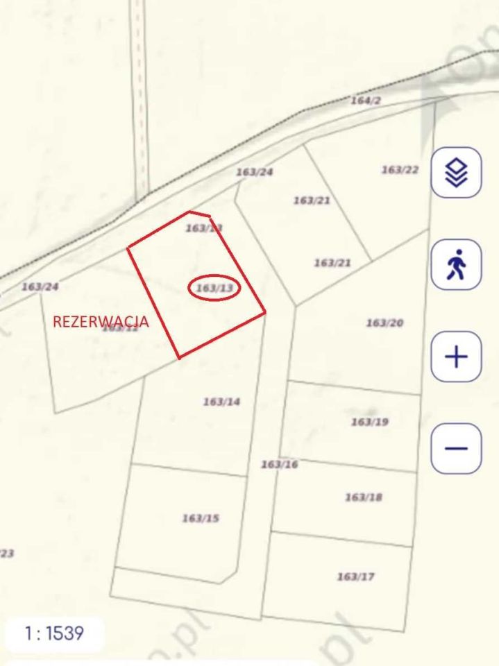 Działka budowlana Wiórek. Zdjęcie 4