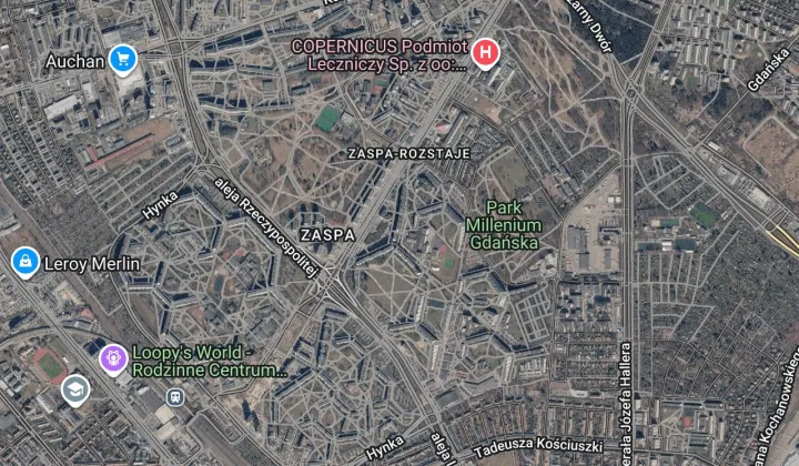 Mieszkanie 2-pokojowe Gdańsk Zaspa, ul. Zbigniewa Burzyńskiego
