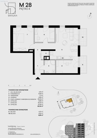 Mieszkanie 4-pokojowe Kraków Podgórze, ul. Ceglarska. Zdjęcie 6