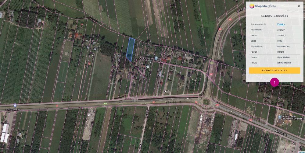 Działka budowlana Choszczówka Rudzka. Zdjęcie 3