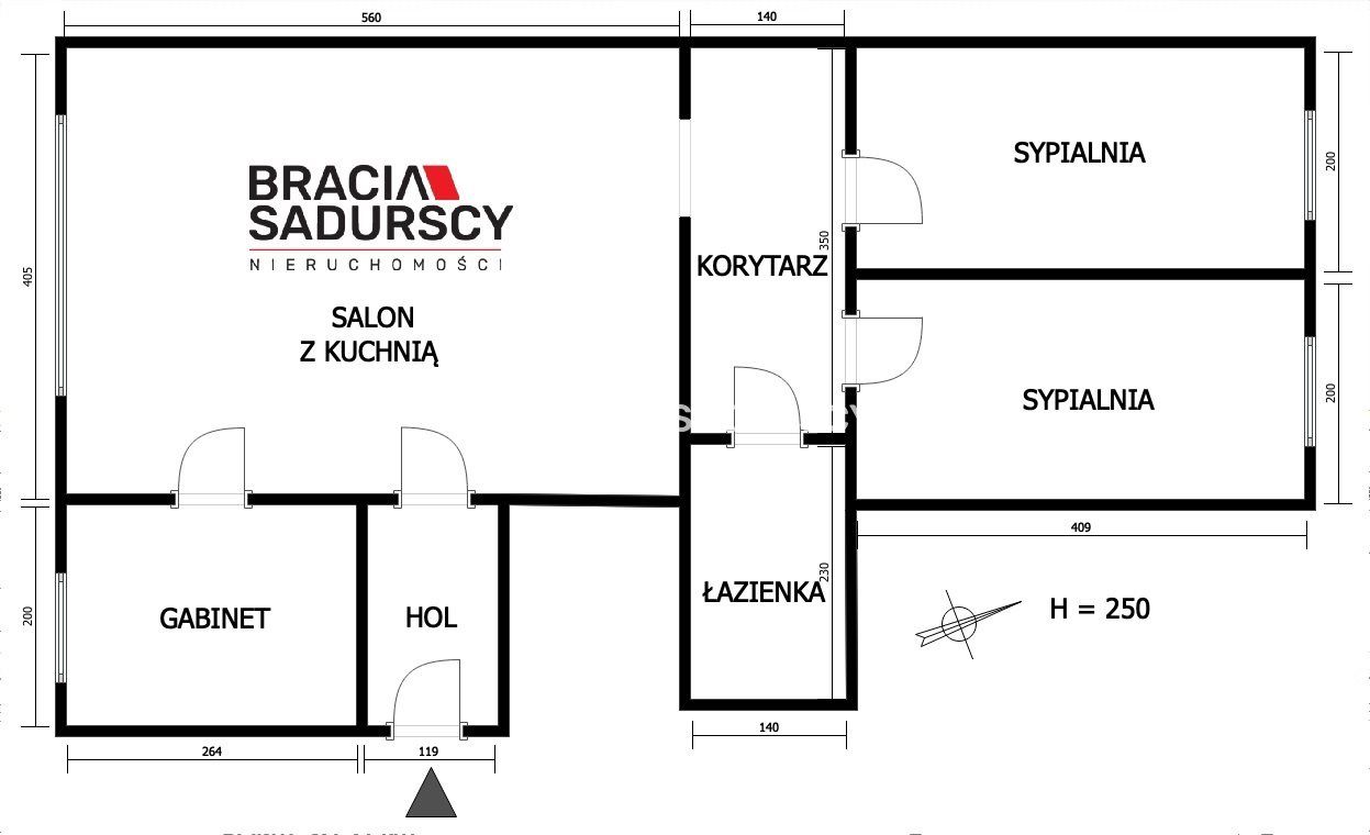 Mieszkanie 4-pokojowe Kraków Nowa Huta, os. Kazimierzowskie. Zdjęcie 16