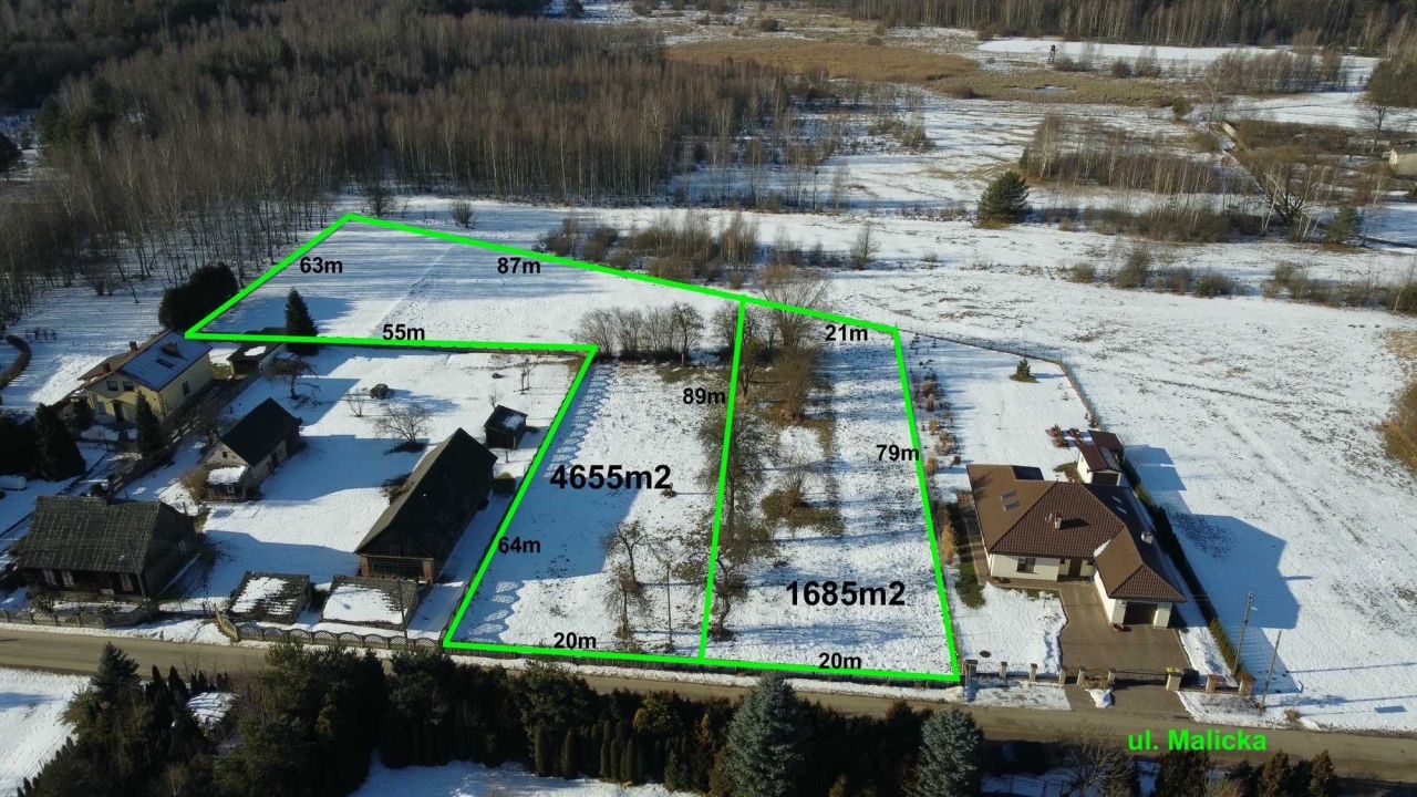 Działka budowlana Blachownia, ul. Malicka