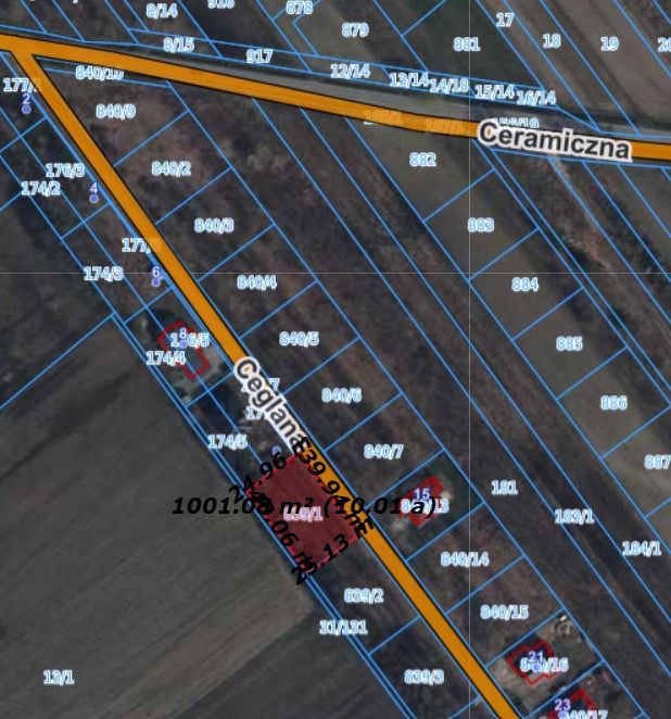 Działka budowlana Gołków, ul. Ceglana