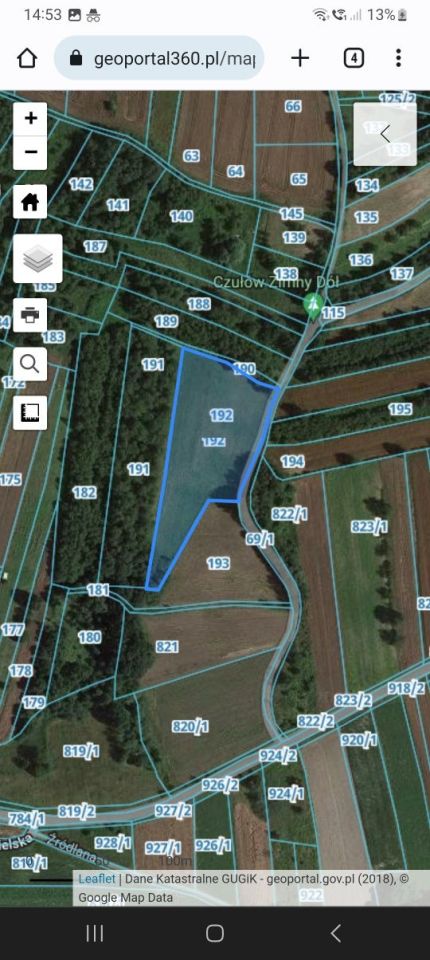 Działka rolna Czułów. Zdjęcie 5