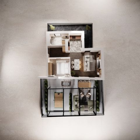 Mieszkanie 2-pokojowe Warszawa Praga-Południe, ul. Ludwika Kickiego. Zdjęcie 1