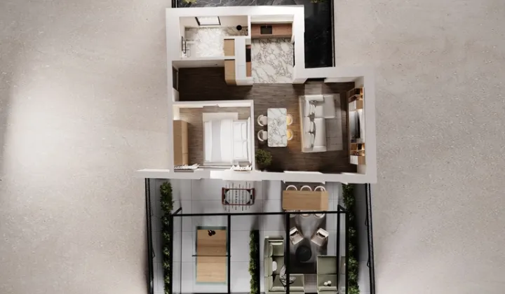 Mieszkanie 2-pokojowe Warszawa Praga-Południe, ul. Ludwika Kickiego