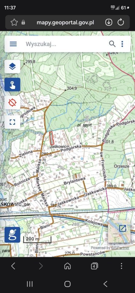 Działka budowlana Jaśkowice. Zdjęcie 3