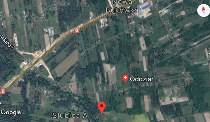 Działka budowlana Oddział