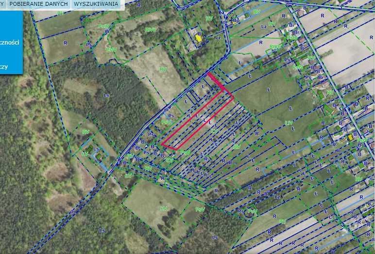 Działka rolna Jezioro. Zdjęcie 3