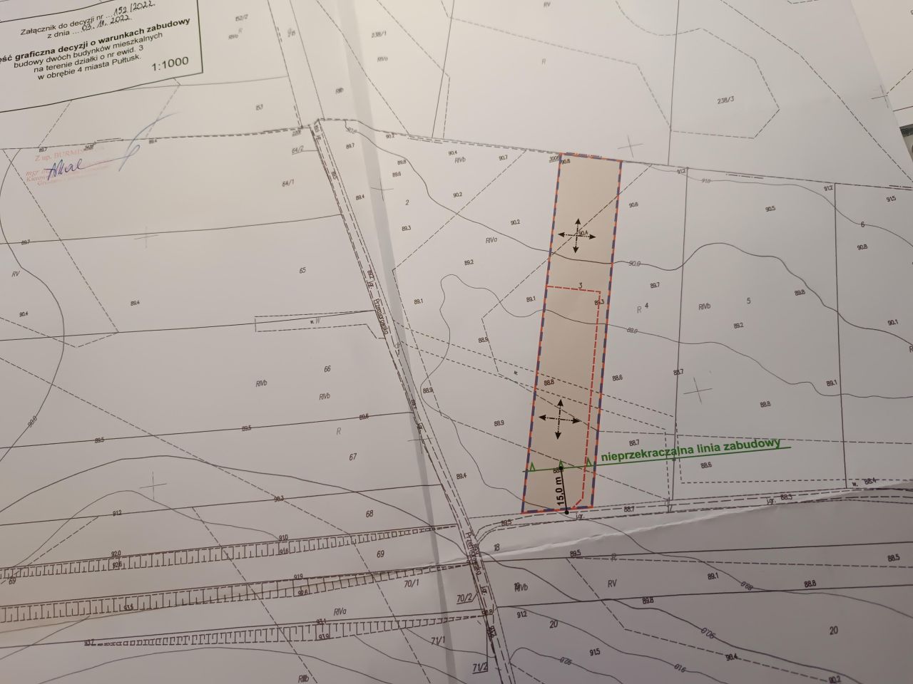 Działka budowlana Pułtusk, ul. Przemiarowska. Zdjęcie 3