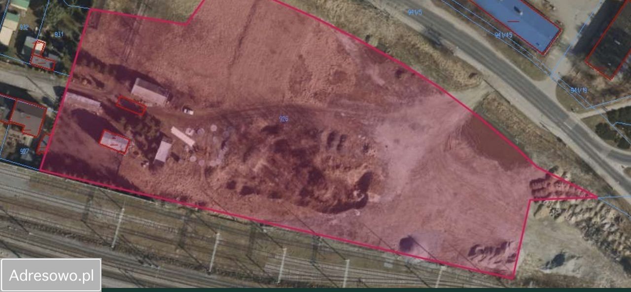 Działka inwestycyjna Kutno Centrum, ul. Rychtelskiego. Zdjęcie 3