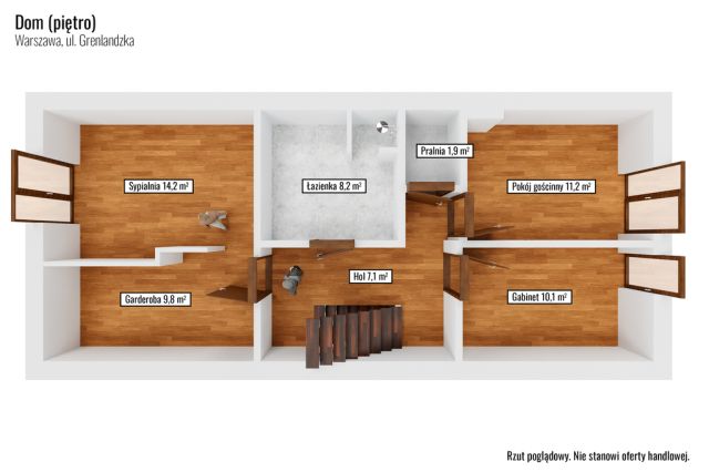 dom szeregowy, 5 pokoi Warszawa Białołęka. Zdjęcie 49