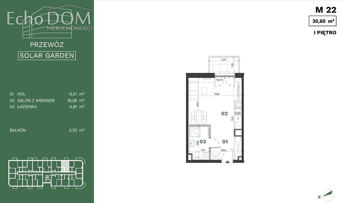 Mieszkanie 1-pokojowe Kraków Podgórze, ul. Przewóz. Zdjęcie 7