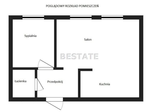 Mieszkanie 2-pokojowe Pabianice. Zdjęcie 4