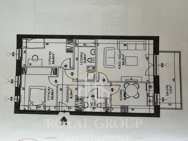 Mieszkanie 3-pokojowe Lublin Felin, ul. Zygmunta Augusta. Zdjęcie 14