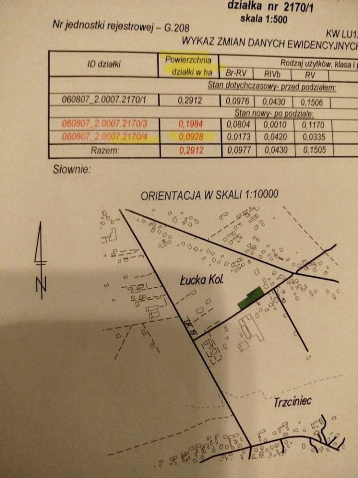 Działka budowlana Łucka-Kolonia. Zdjęcie 3