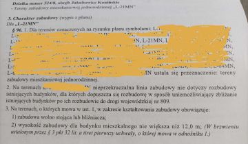 Działka budowlana Jakubowice Konińskie, ul. Berberysowa