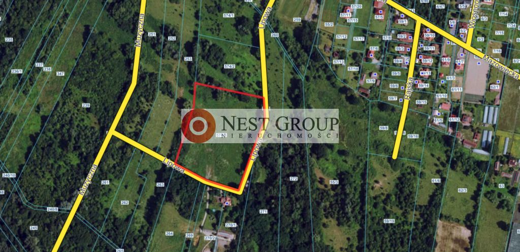 Działka inwestycyjna Skierdy, ul. Lipowa. Zdjęcie 3