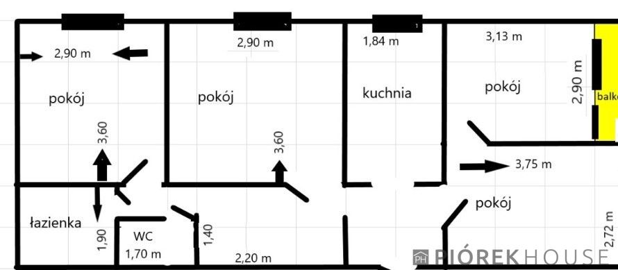 Mieszkanie 4-pokojowe Warszawa Targówek, ul. Wyszogrodzka. Zdjęcie 10