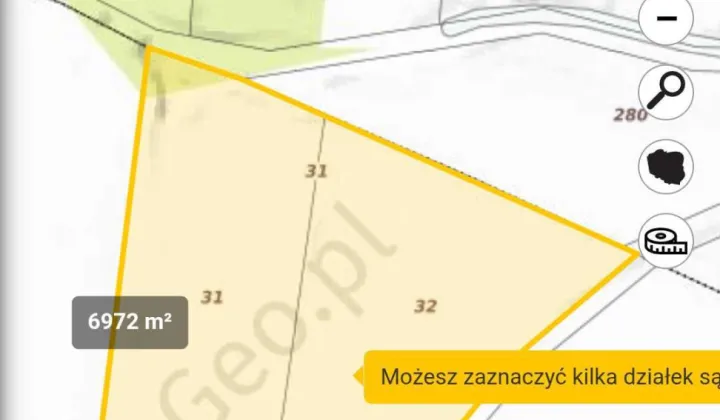 Działka rolno-budowlana Górki