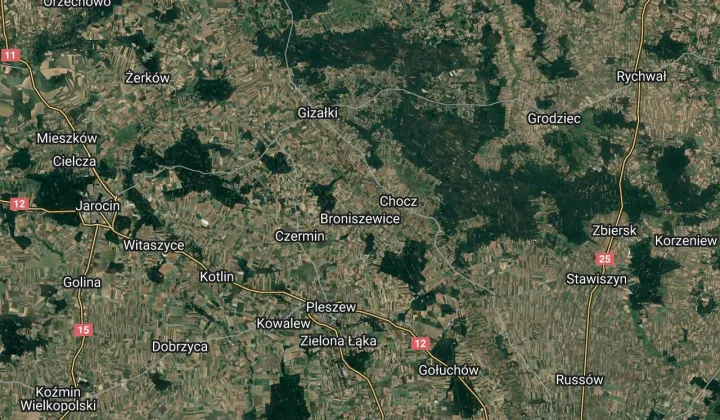 Działka rolna Broniszewice