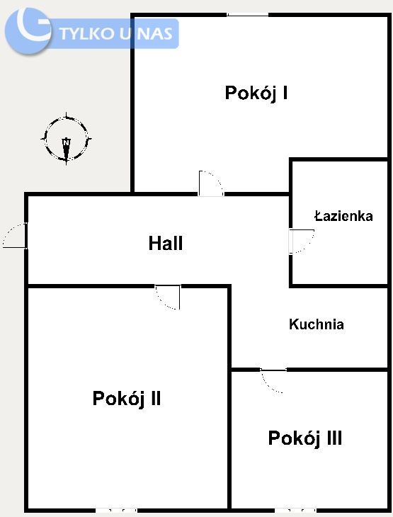 Mieszkanie 3-pokojowe Kraków, ul. Czarnowiejska. Zdjęcie 15