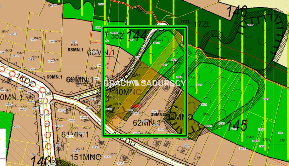 Działka budowlana Sygneczów. Zdjęcie 4