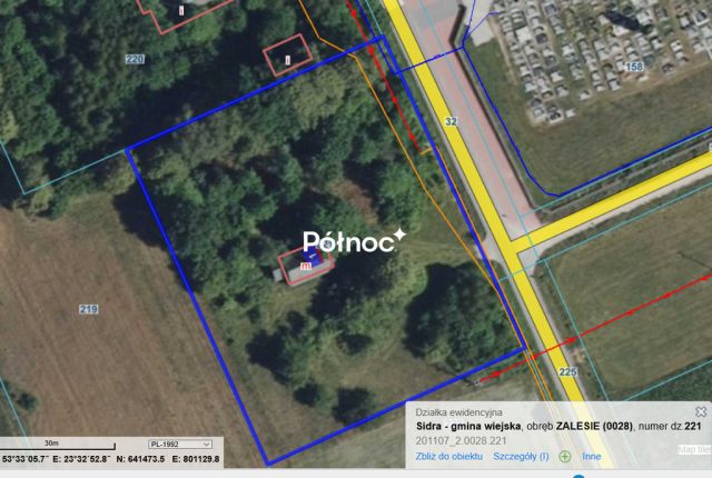 dom wolnostojący, 2 pokoje Zalesie. Zdjęcie 14