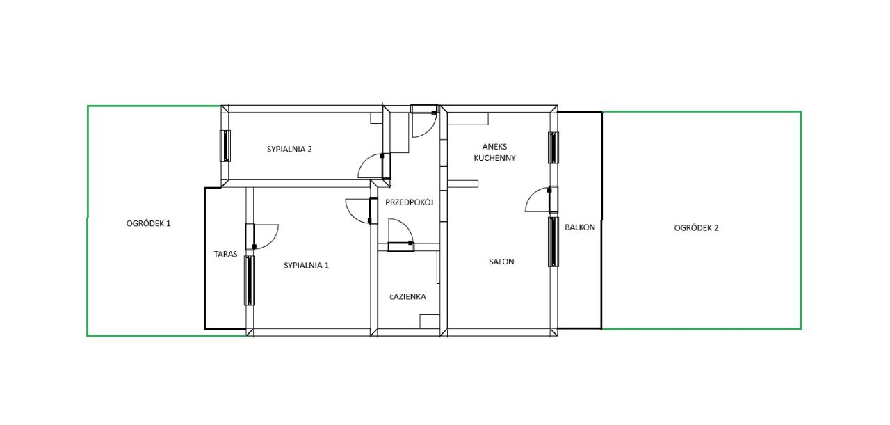 Mieszkanie 3-pokojowe Kraków Dębniki, ul. Lubostroń. Zdjęcie 9