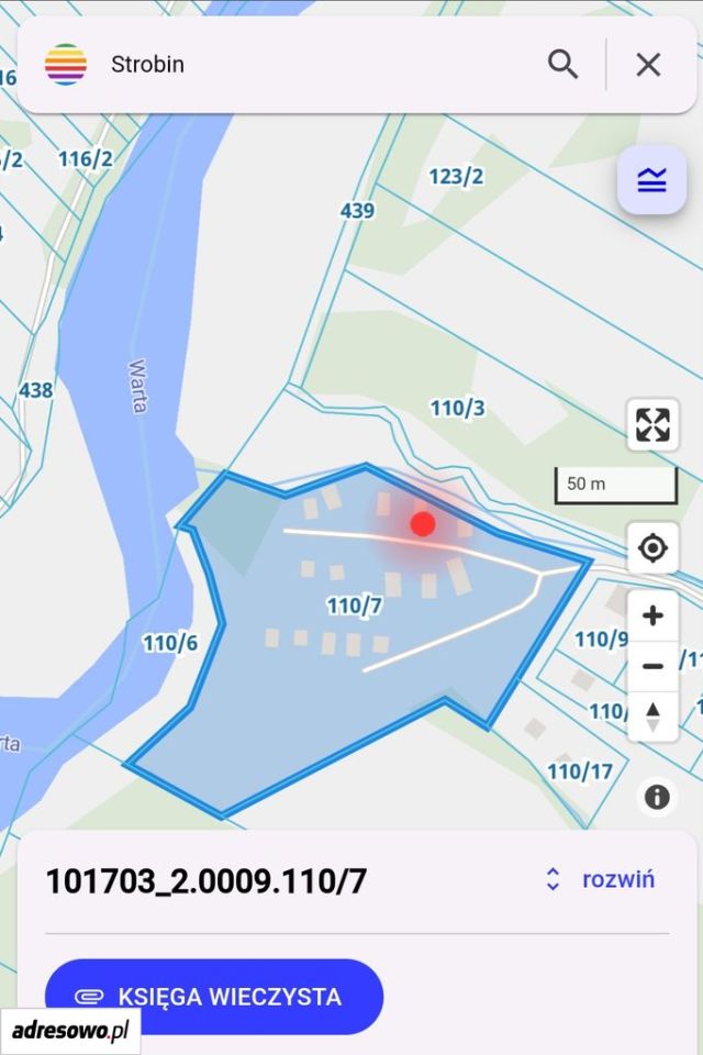 Działka rekreacyjna Strobin. Zdjęcie 3