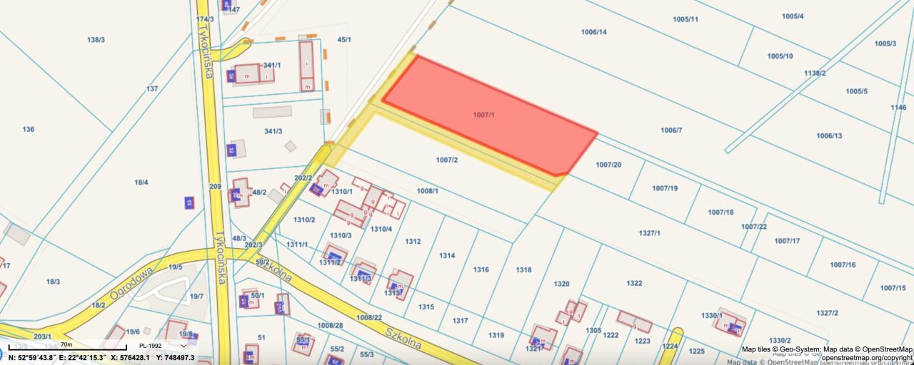 Działka budowlana Sokoły. Zdjęcie 2