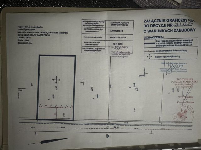 Działka rolno-budowlana Stary Łajszczew. Zdjęcie 1