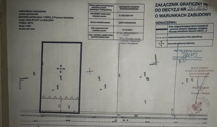 Działka rolno-budowlana Stary Łajszczew
