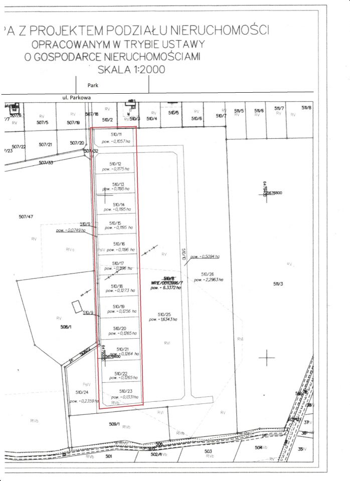 Działka budowlana Dziadowa Kłoda, ul. Parkowa. Zdjęcie 2