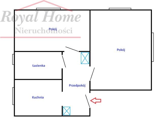 Mieszkanie 2-pokojowe Wrocław Krzyki. Zdjęcie 14